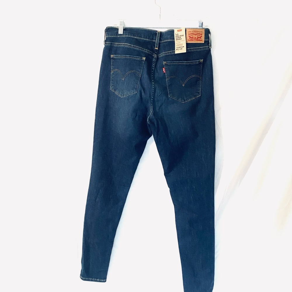 Levi’s 720 High-Rise Super Skinny women’s jeans NWT - Picture 4 of 12